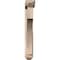 Ekena Millwork Westlake Arts and Crafts Smooth Bracket w/ Offset Brace, Douglas Fir, 5 1/2"W x 32"D x 38"H BKT0604X32X38WTL03SDF - alternate 3